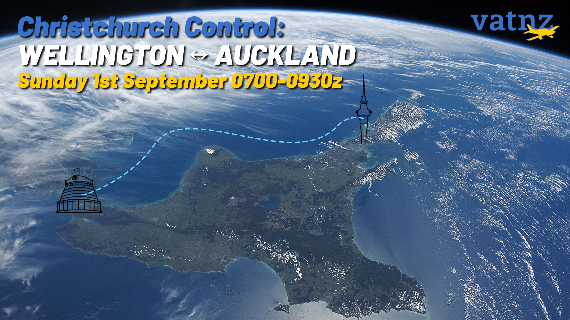 Christchurch Control: Wellington-Auckland