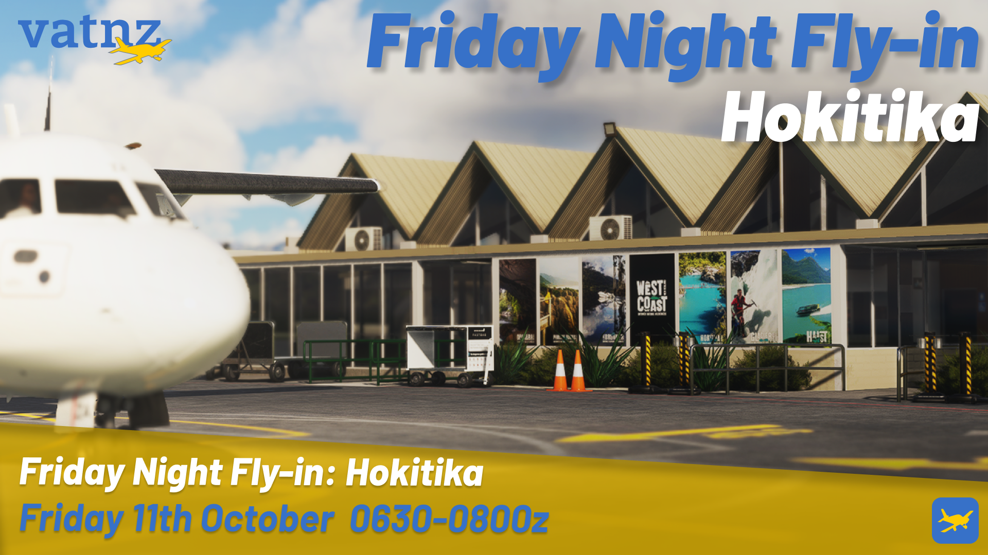 Friday Night Fly-in: Hokitika