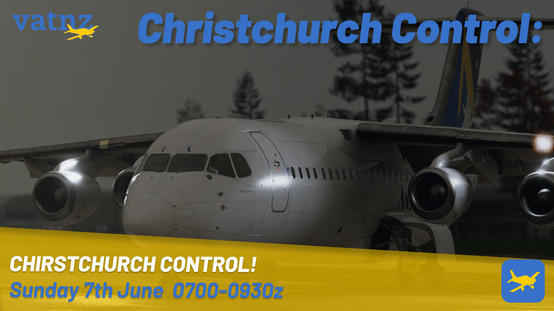 Christchurch Control: 7th June