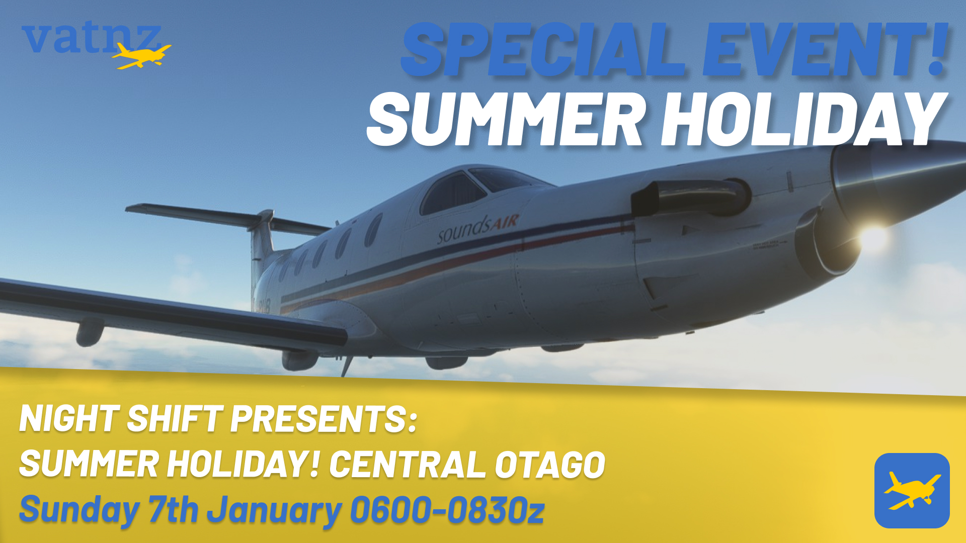 Night Shift Special Event: Summer Holiday! Central Otago