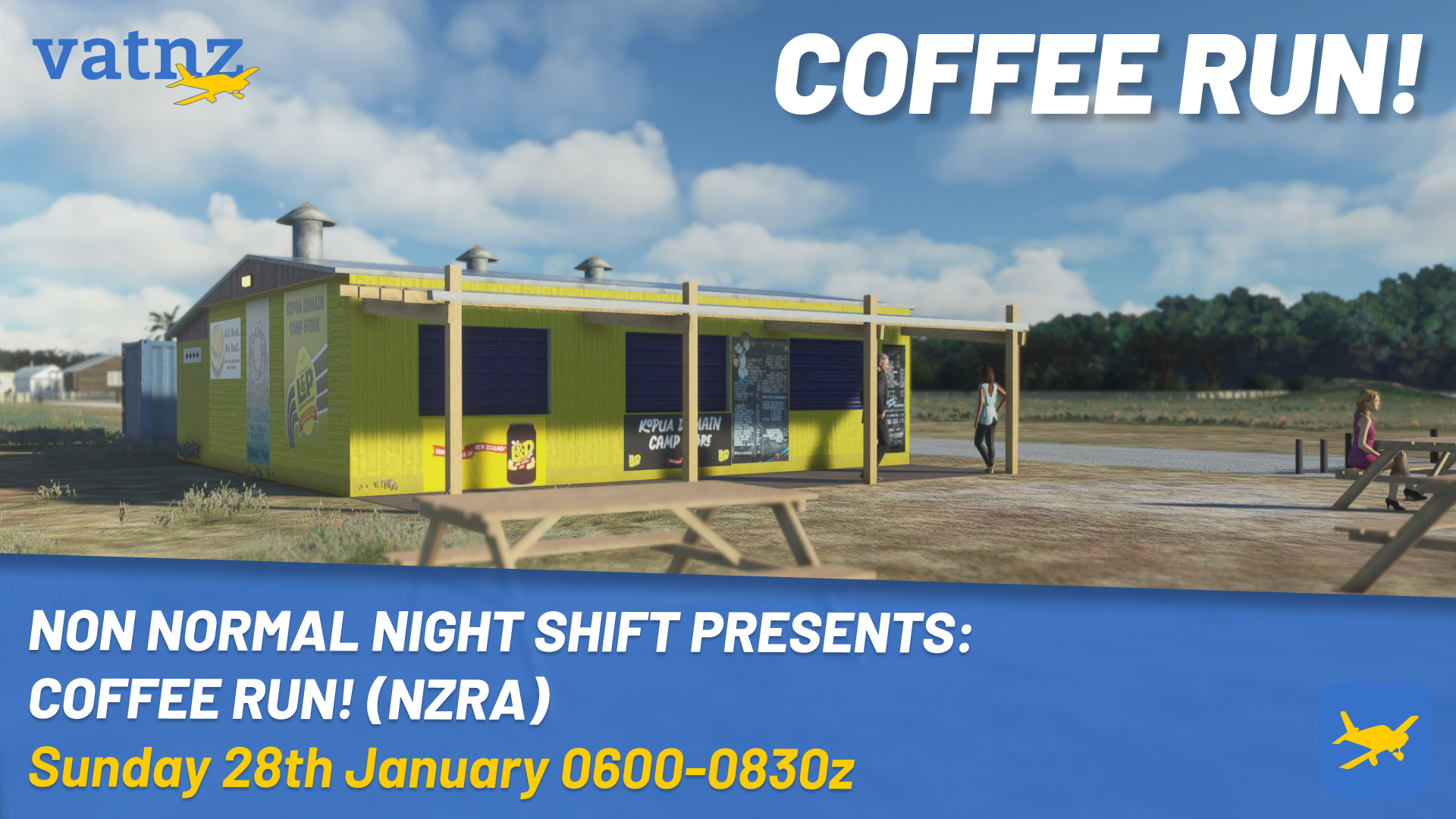 Non-Normal Night Shift Presents: Coffee Run!