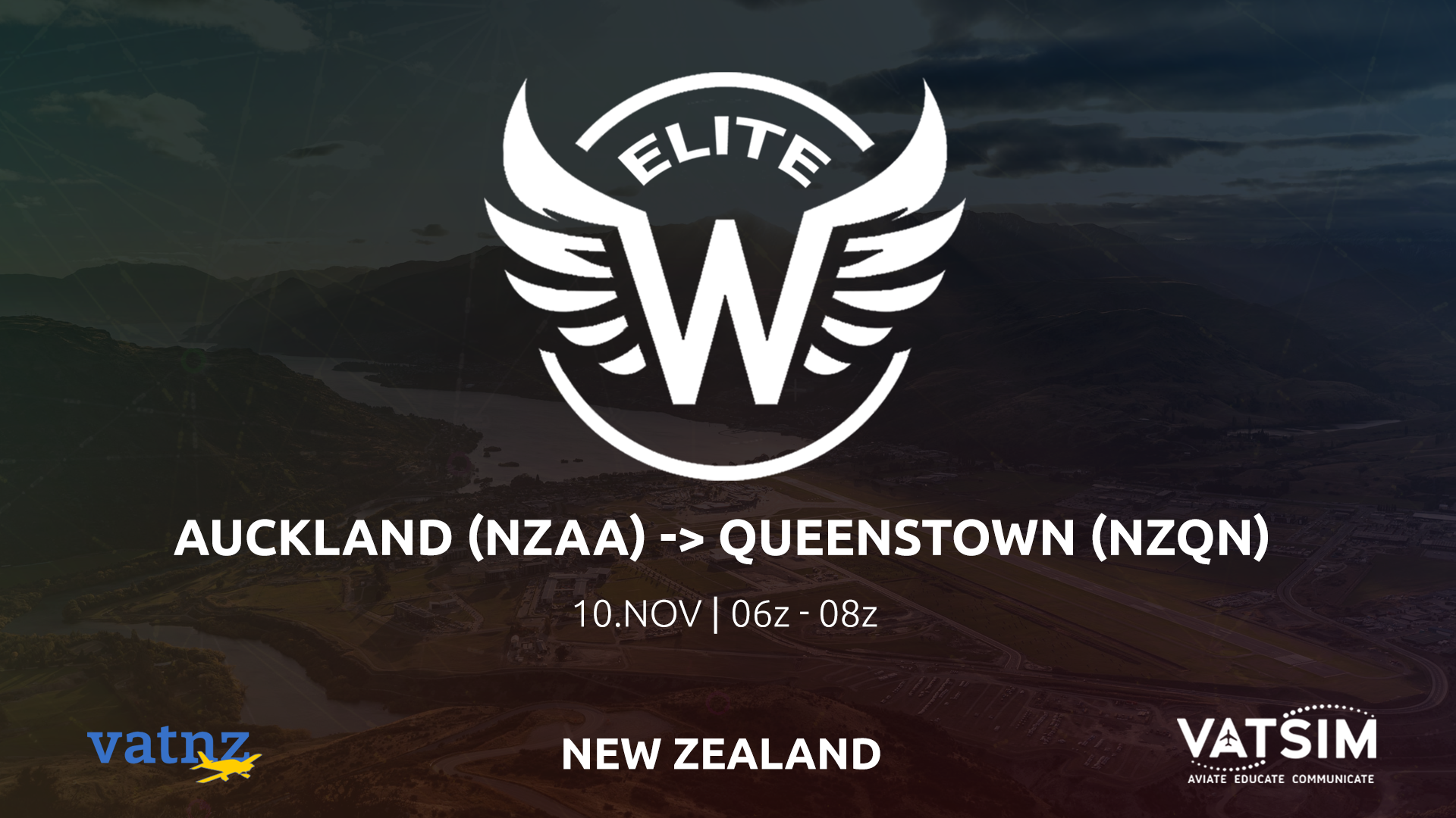 VATSIM Elite Wings: New Zealand